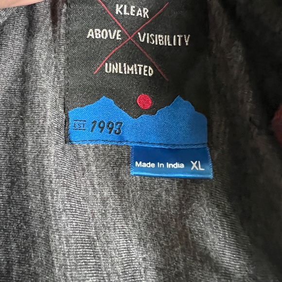 Kavu Men's Hawthorne Button Down Shirt Plaid Flannel Jacket XL Hooded Full Zip - Picture 5 of 9